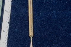 Helen Paddle jewelry gold toothpick  extended John P?